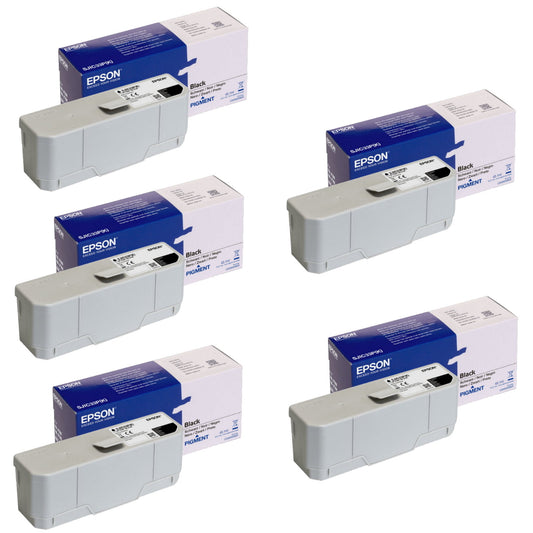 EPSON Encre N SJIC33P, Noir, Lot de 5